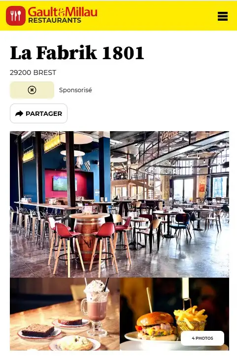 Gault&Millau La Fabrik