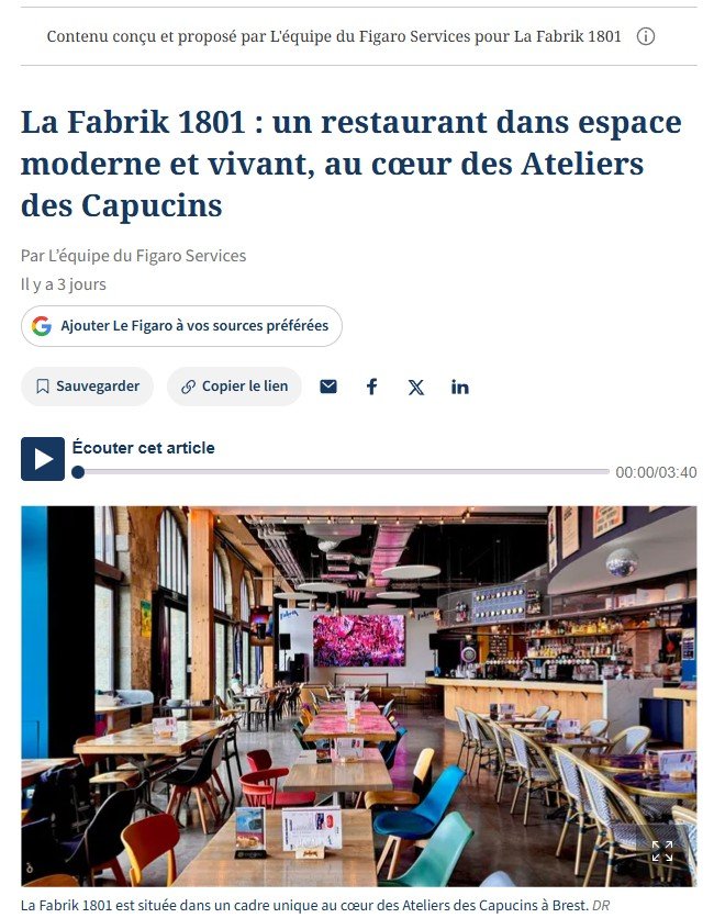 Lien Figaro Fabrik